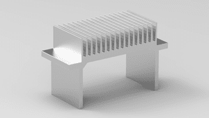 3D модель Радиатор охлаждения ТП-004