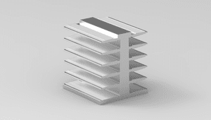 3D модель Радиатор охлаждения ТП-015