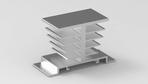 3D модель Радиатор охлаждения ТП-041