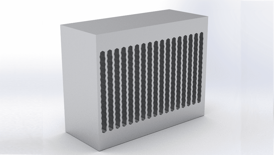 3D модель Радиатор охлаждения ТП-072