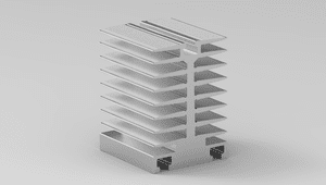 3D модель Радиатор охлаждения ТП-014