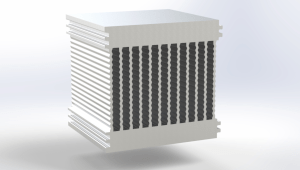 3D модель Радиатор охлаждения ТП-091