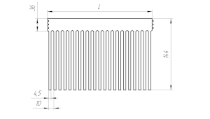 Радиатор охлаждения ТП-086 схема