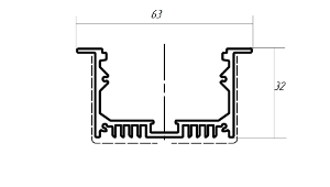 Корпус светодиодного светильника ТПК-017 схема